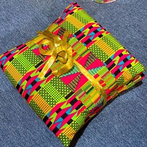 Beautiful African print pillows